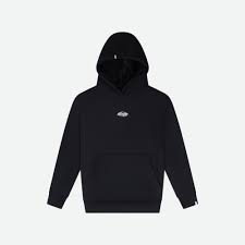 Moletom preto com capuz NeWave estilo gótico