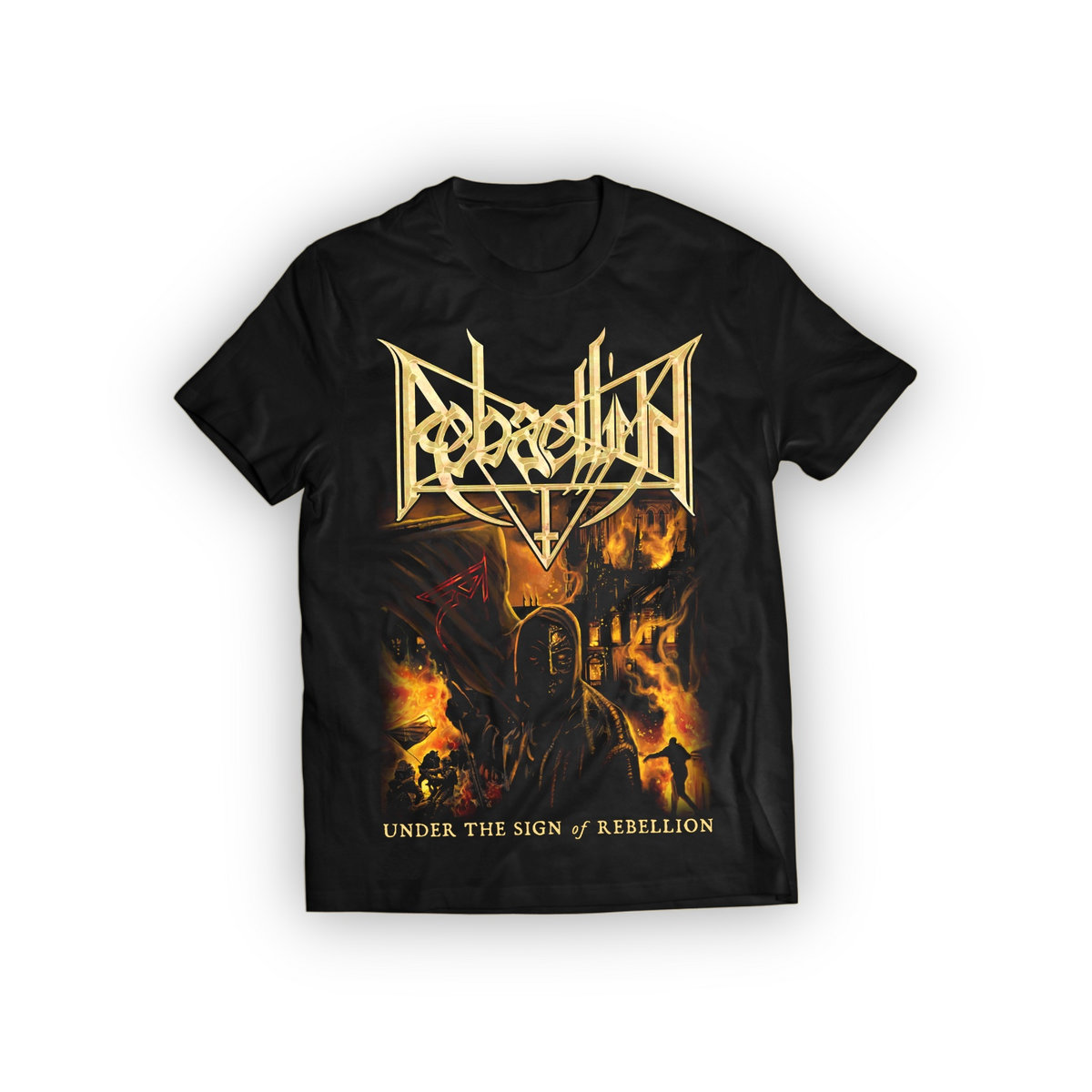 Camiseta preta NeWave com estampa streetwear